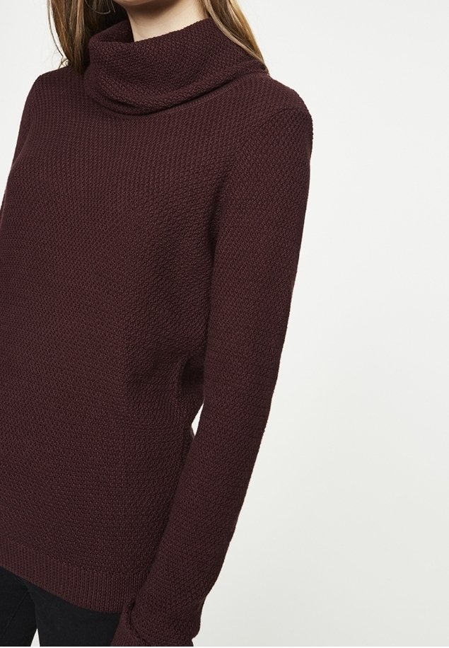 ARMEDANGELS Strickpullover - bordeaux