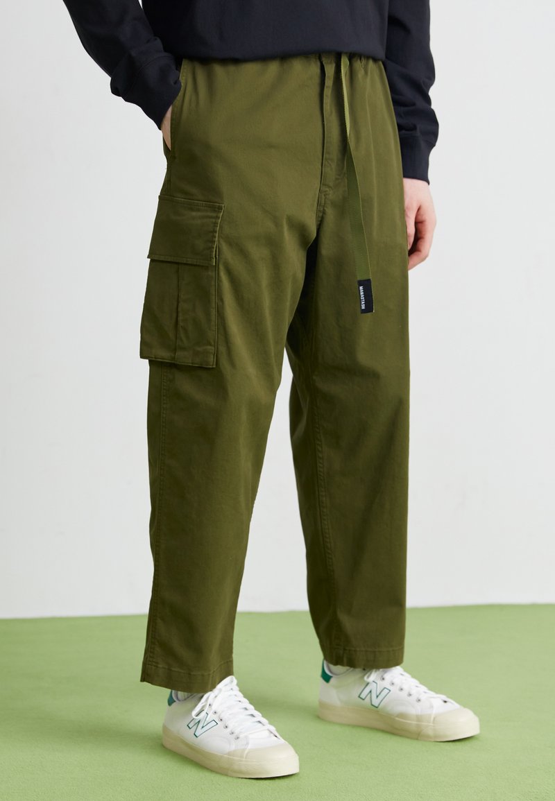 Manastash FLEX CLIMBER - Kargopüksid - oliv