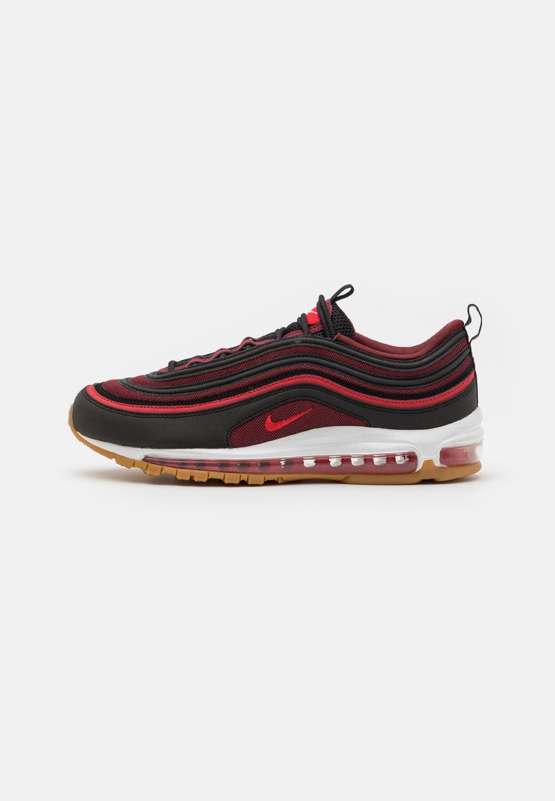Nike Sportswear AIR MAX 97 - Sneaker low - black/team scarlet/medium ...