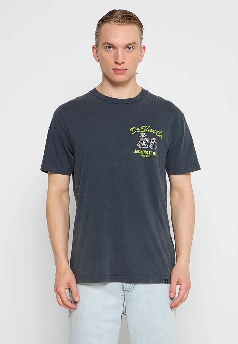 DC Shoes T-shirt print antraciet