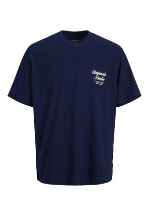 Jack & Jones Junior, JORNORREBRO - T-shirt imprimé - ocean cavern