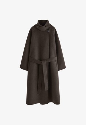 Lindex, Trenchcoat - dark brown melange