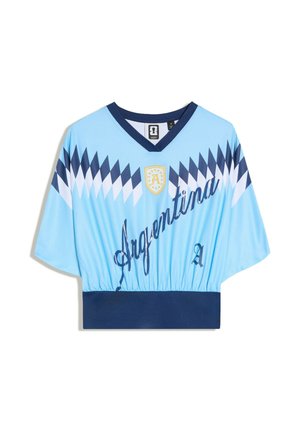 Bershka, FIFA TSHIRT - T-shirt imprimé - light blue
