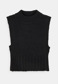 VILA Petite T-shirt - bas - black