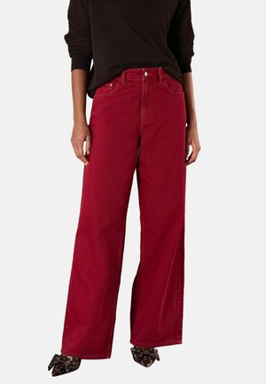 Wide leg - red