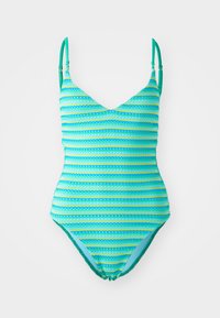 Seafolly CALYPSO V NECK ONE PIECE - Kopalke - jasmine