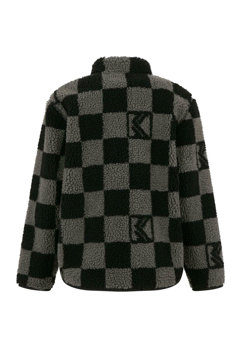 Karl Kani Fleecejacke anthracite black/anthrazit