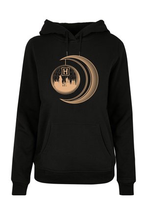 HARRY POTTER HOGWARTS MOON - Pulover s kapuco - black