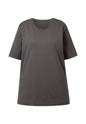Ulla Popken, PLUS SIZE TEE - T-Shirt basic - graphitgrau