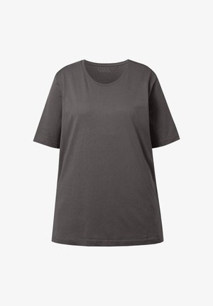 Ulla Popken, PLUS SIZE TEE - T-Shirt basic - graphitgrau