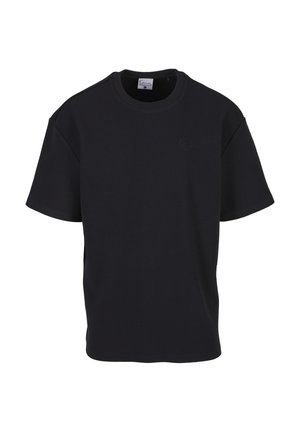 Karl Kani, SIGNATURE WAFFLE OVERSIZED T-SHIRT - T-paita - black