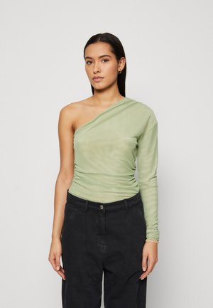 SHONA SOLID - Long sleeved top - algave green