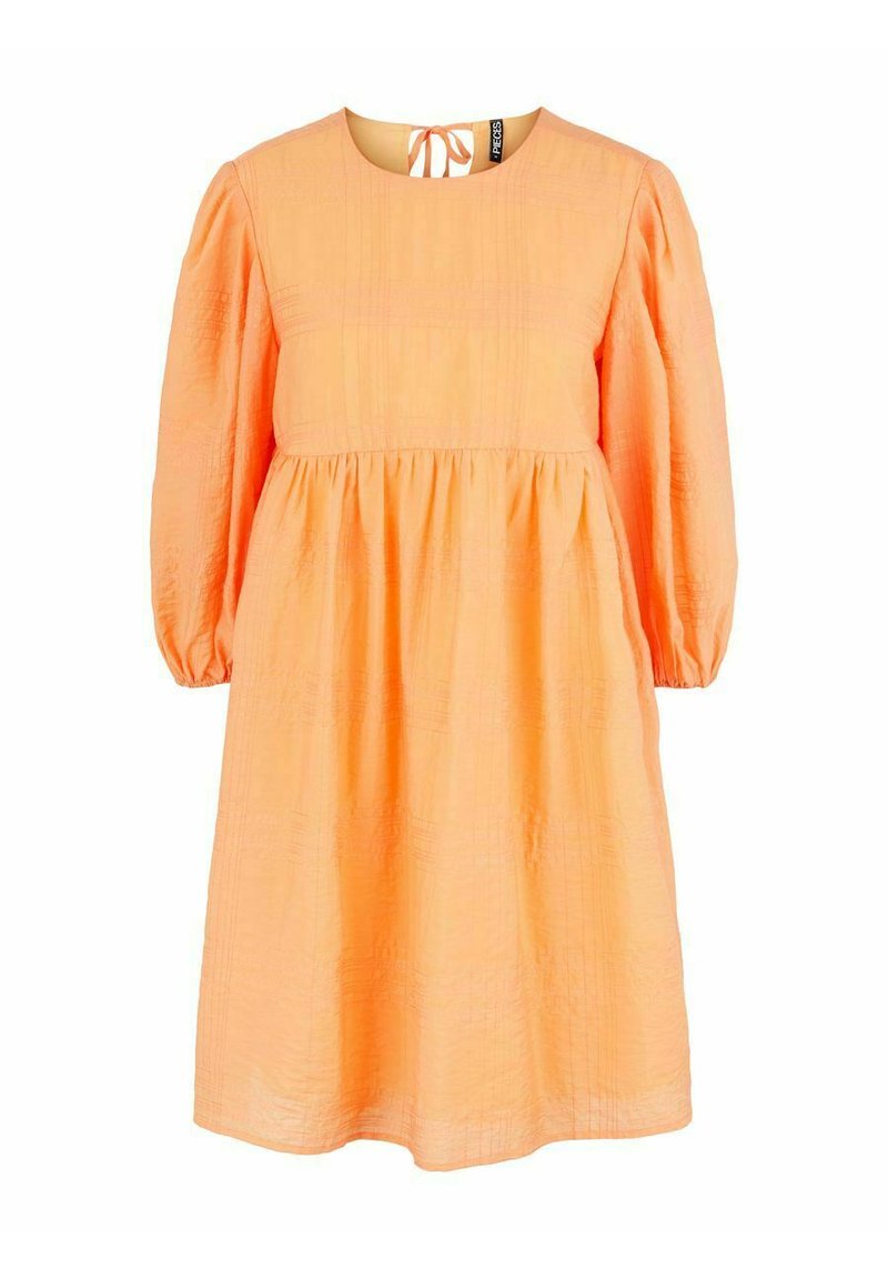 Pieces Jurk abrikoos