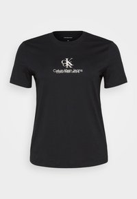 PLUS SHADOW GRAPHIC REGULAR TEE - Majica kratkih rukava s printom - black