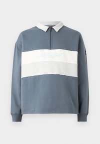 FLAME STRIP ZIP CREW UNISEX - Camisola - storm grey