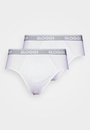 MEN GO 2 PACK - Braguitas - white