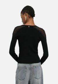 LIU JO Chaqueta de punto - black