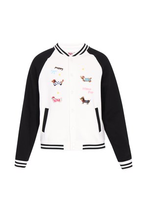 Bomberjacke - black offwhite