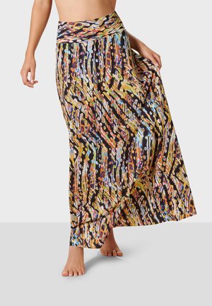 JAYA - Maxi skirt - yellow