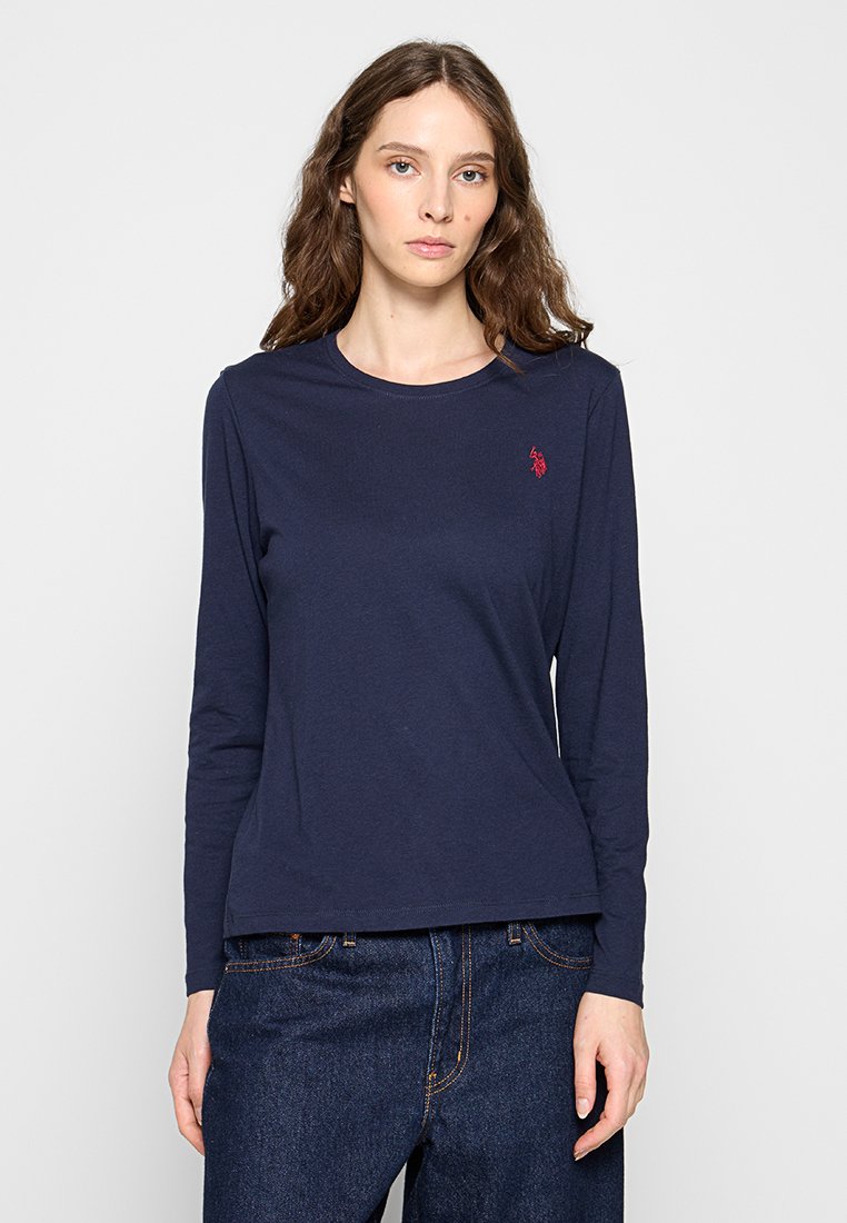 U.S. Polo Assn. Sweater met rits donkerblauw