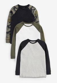 Next 3 PACK - Camiseta de manga larga - black