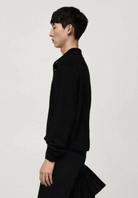 Mango Polo majica - black