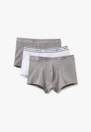 United Colors of Benetton, 3 PACK - Kurze Boxershorts - light grey