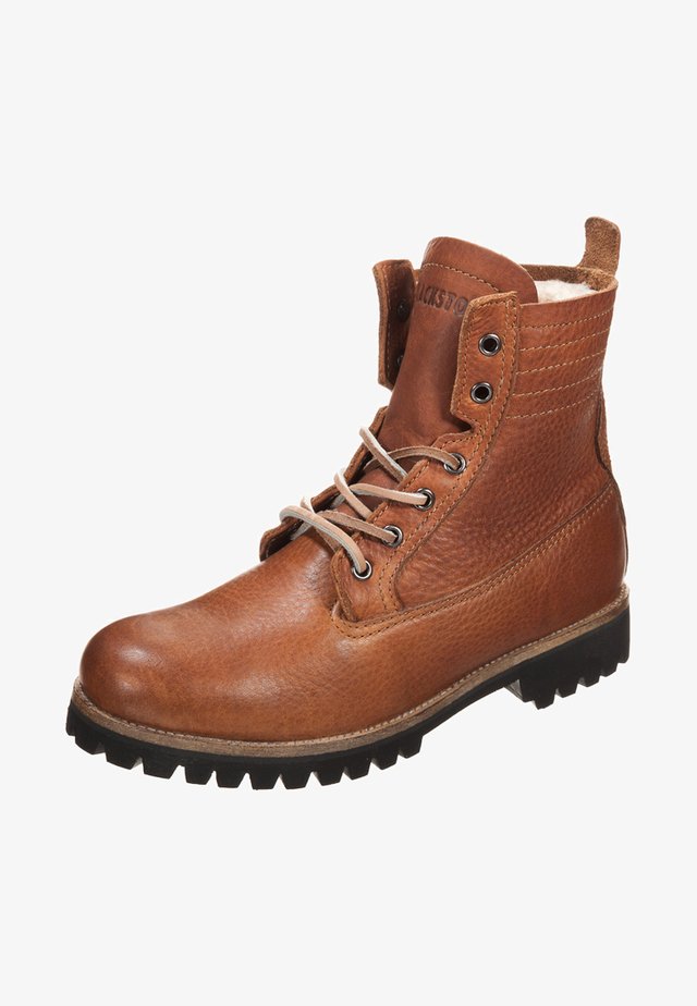 Bottines à lacets - brown