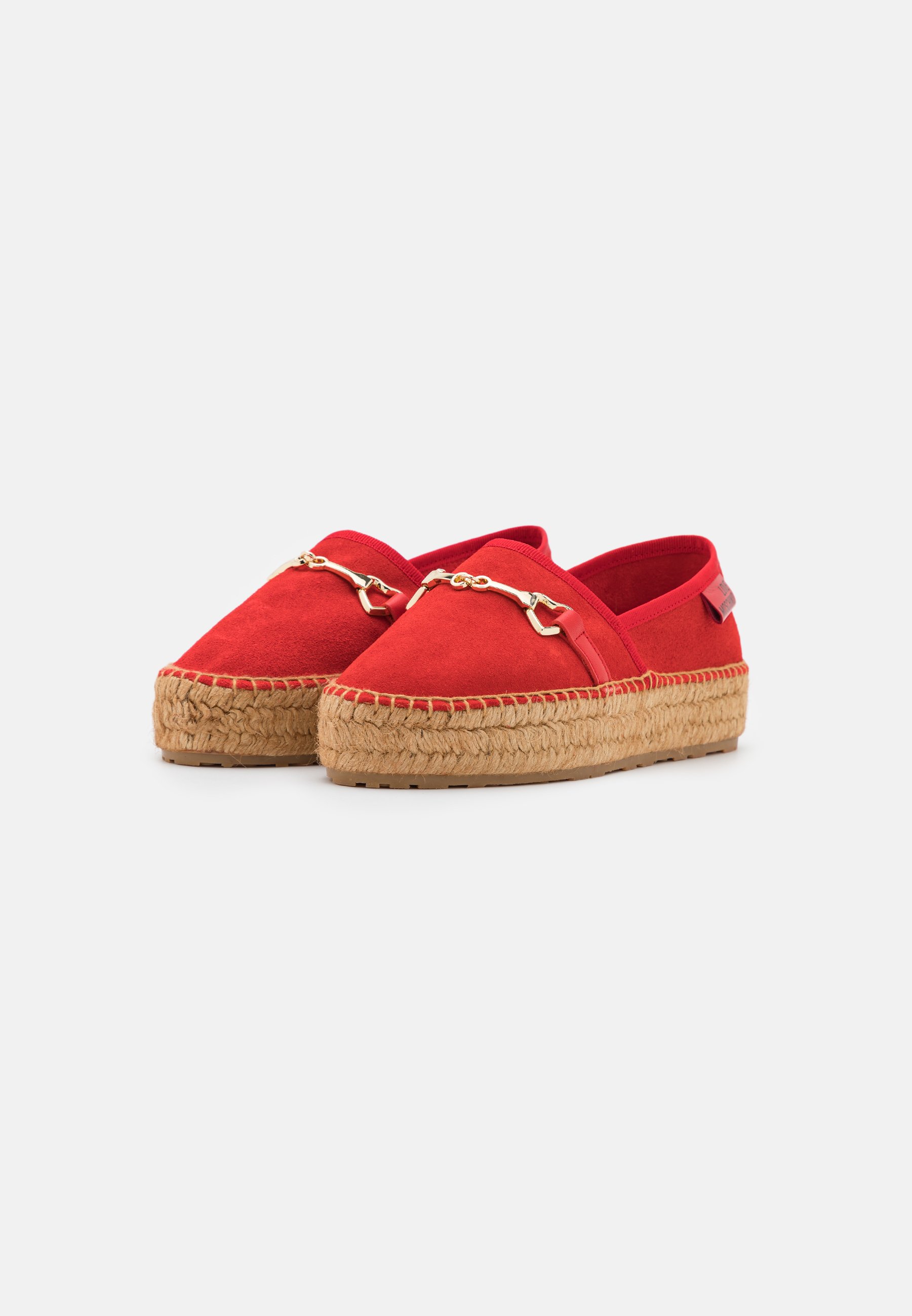 Love Moschino Espadrillas - red/rosso - Zalando