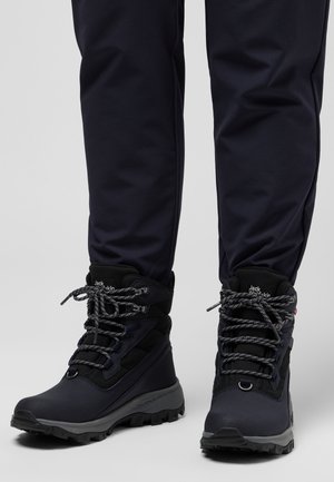 Lace-up ankle boots - dark navy