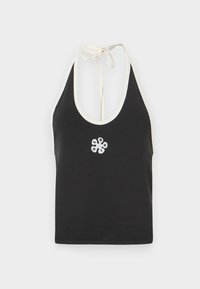 ELLA HALTER - Topper - black