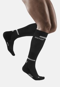 CEP THE RUN COMPRESSION SOCKS KNEE-HIGH MEN - MADE IN GERMANY - Calzettoni - black