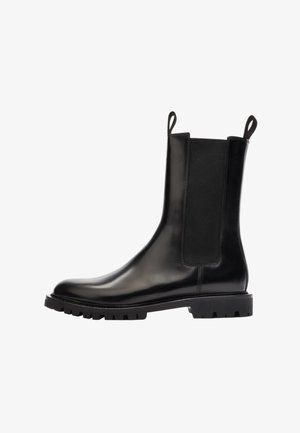Scarosso WOOSTER - Botas - black /brushed calf