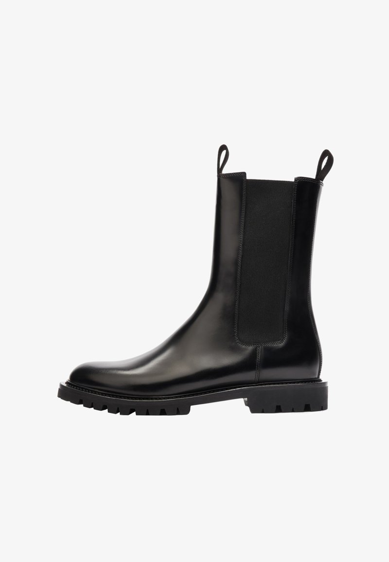 Scarosso WOOSTER - Čizme - black /brushed calf