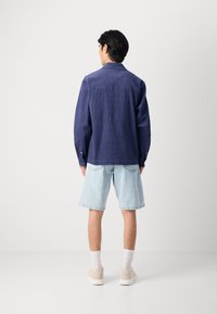 Scotch & Soda ZIP SHIRT - Shirt - peacoat