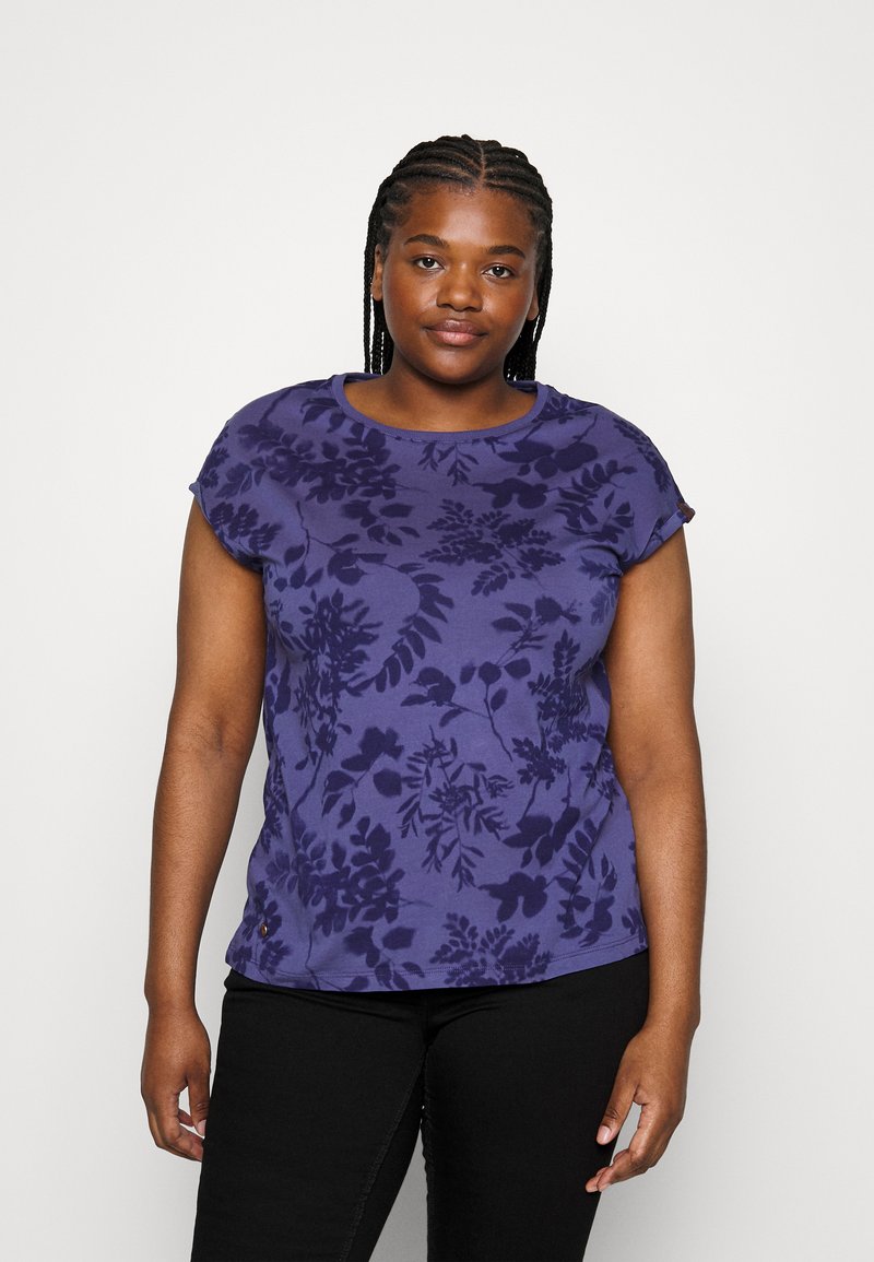 Ragwear Plus DIONA PLUS Marškinėliai su spaudiniu night blue