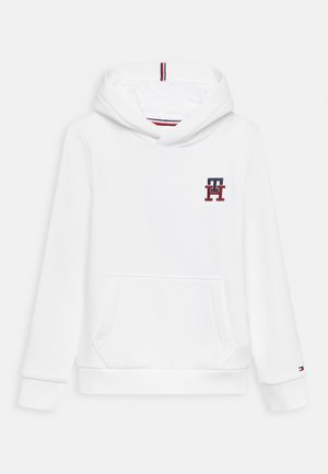 MONOGRAM HOODIE UNISEX - Hoodie - white