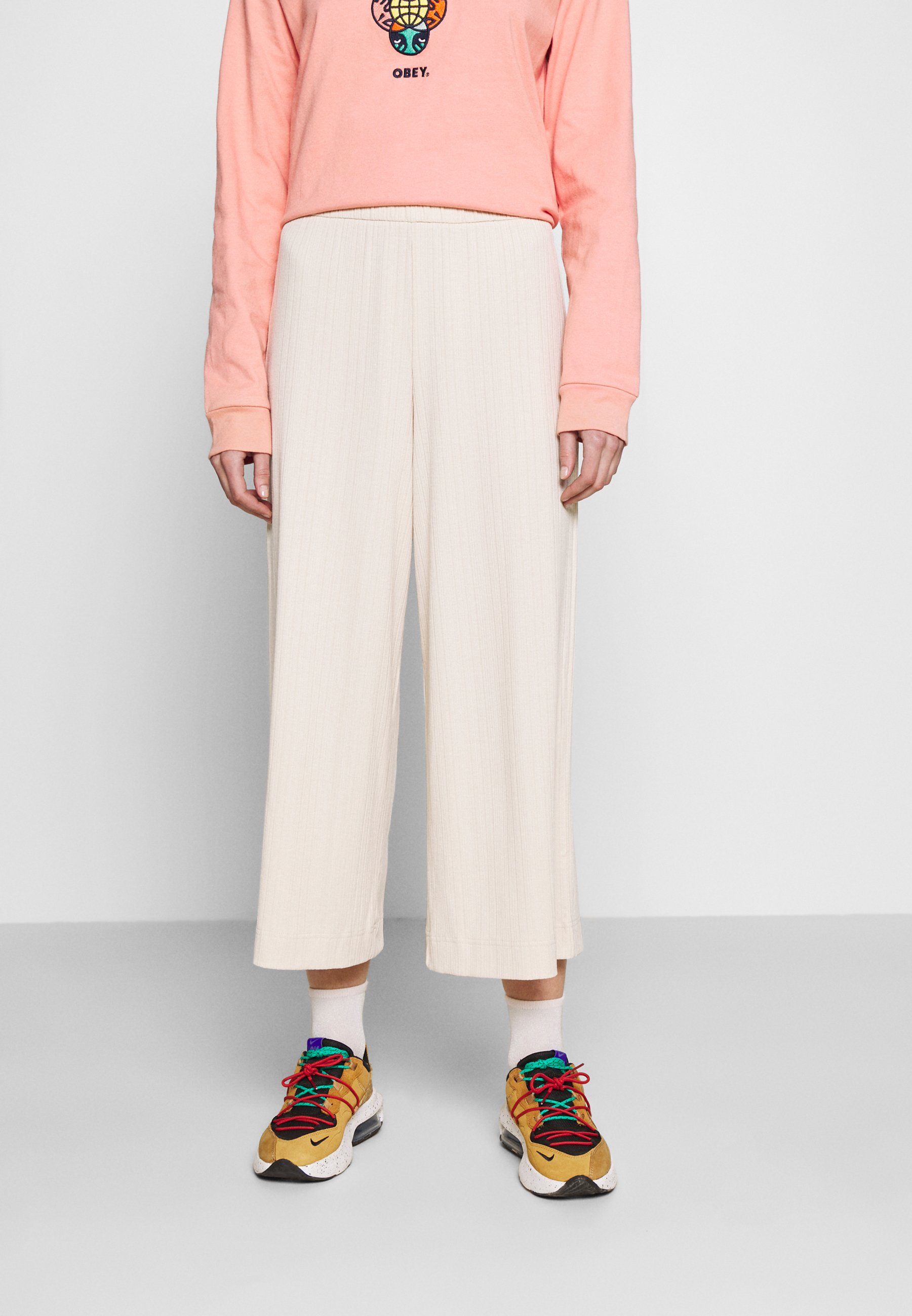 Monki Broek - beige - Zalando.nl