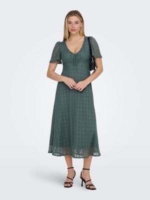 ONLY ONLDANIELLA LANGES - Päevakleit - balsam green
