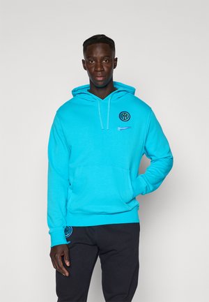 Nike Performance INTER M CLUB - Felpa con cappuccio - blue