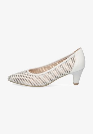 Caprice Pumps - white nappa