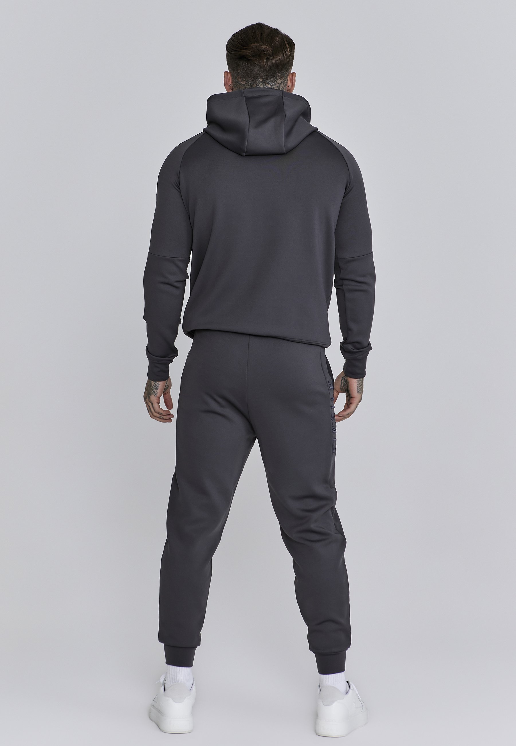 SIKSILK HOODIE AND JOGGERS SET - Tracksuit - grey - Zalando