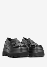 Bosanova EFECTO COCODRILO - Zapatos sin cordones - black