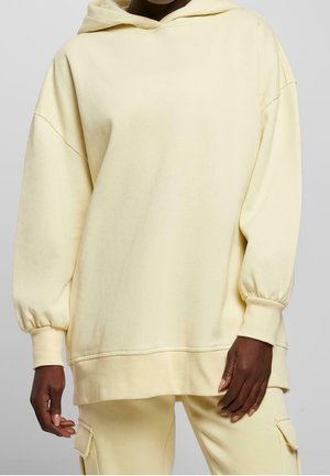 Sweat à capuche - light yellow