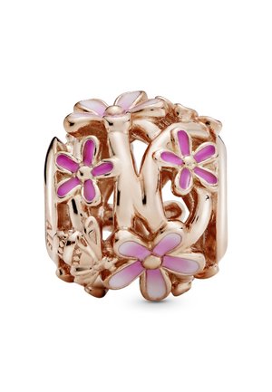 OPENWORK  DAISY  - Charm - rose gold plated