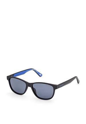 INIETTATO - Lunettes de soleil - matte black smoke gray