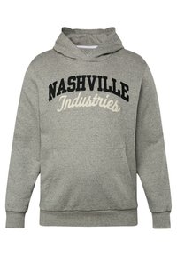 Hoodie - gray melange