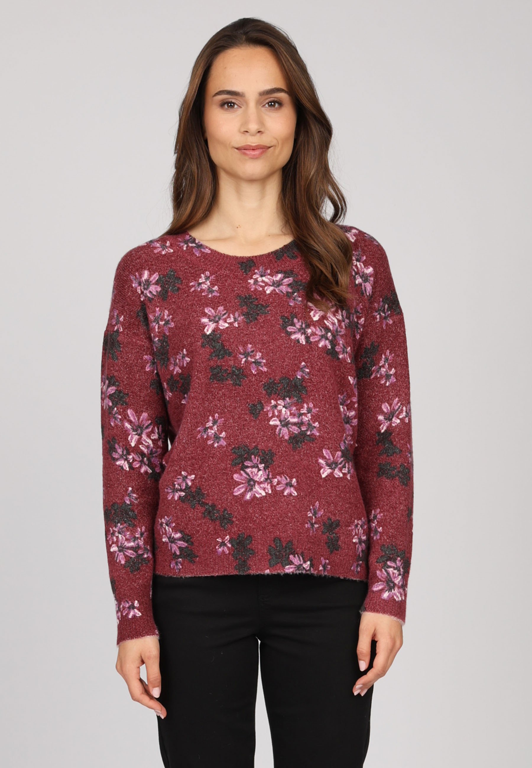 Pull Col Roulé Rouge Bordeaux Mise Au Green - Taille 5 (44/46), Logo Brodé - Occasion Très Bon état