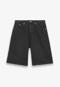 BAGGY UNISEX - Lühikesed teksad - black washed