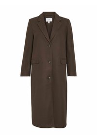 VISOLO NOOS - Classic coat - coffee bean